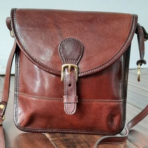 New leather Brahmin crossbody purse